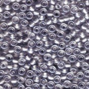 Miyuki Rocailles Beads 4mm 0242 sparkle pewter lined Crystal 20gr